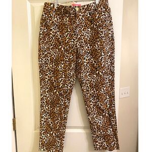 Lilly Pulitzer Cheetah Print Kelly Stretch Pants